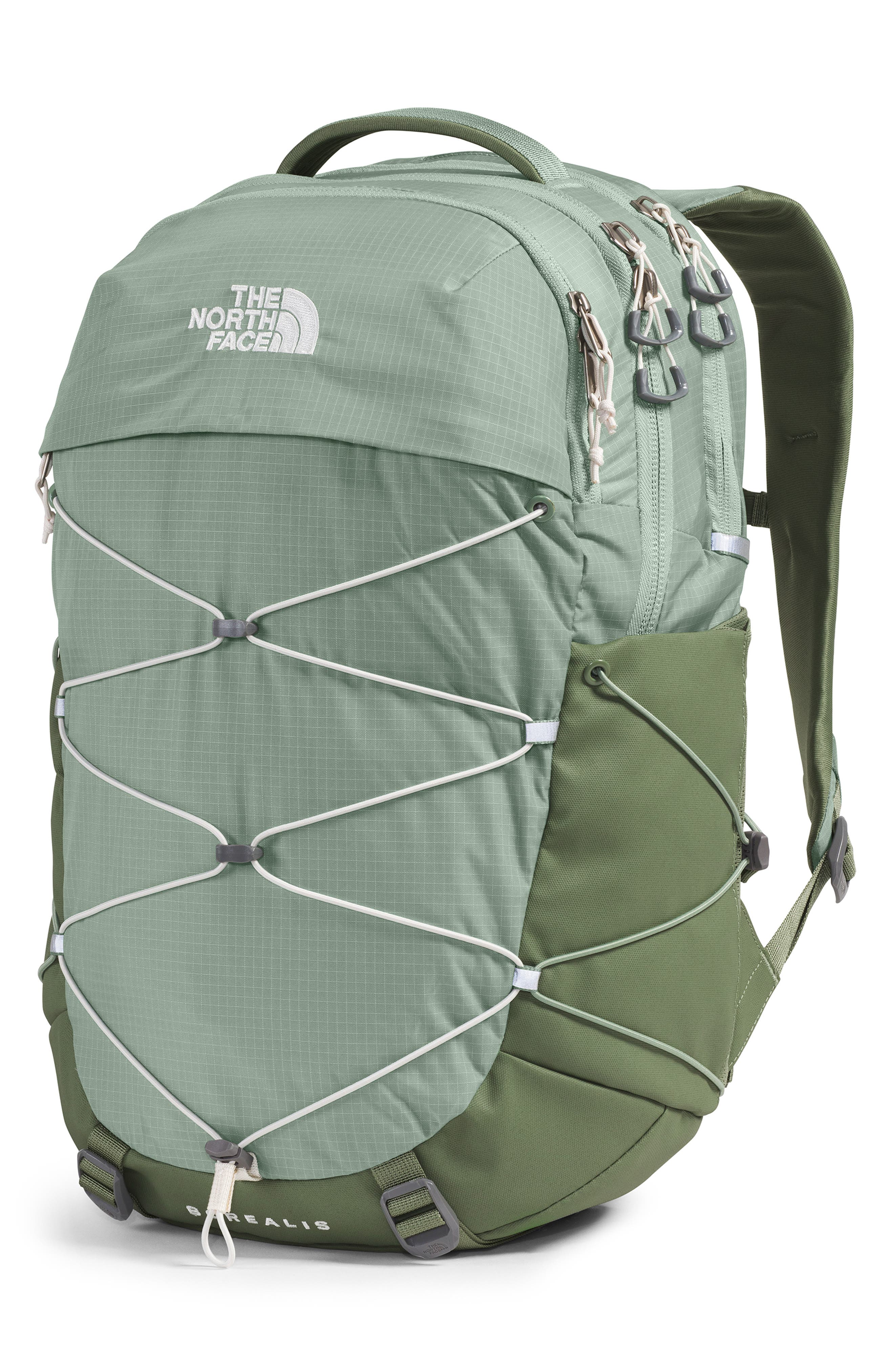 Borealis Water Repellent Backpack, Alternate, color, SLATE MOSS/ BARK MIST