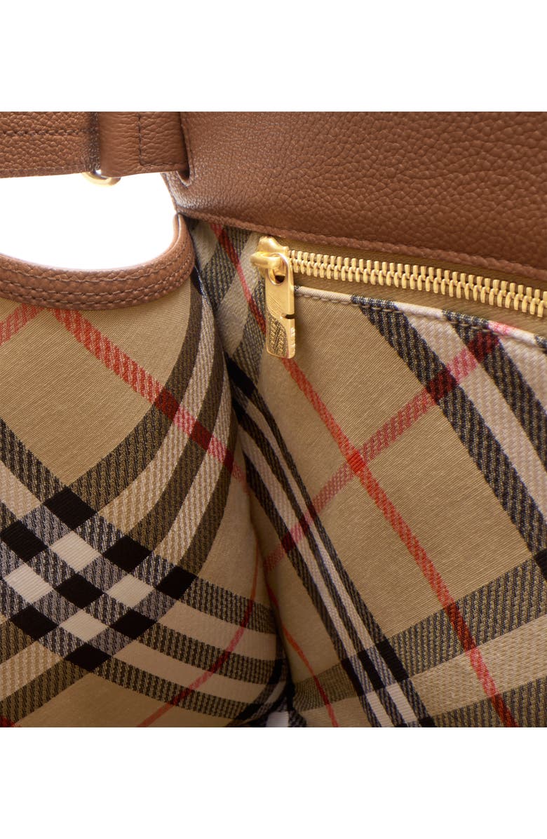 Burberry Medium Cotswolds Leather Tote, Alternate, color,