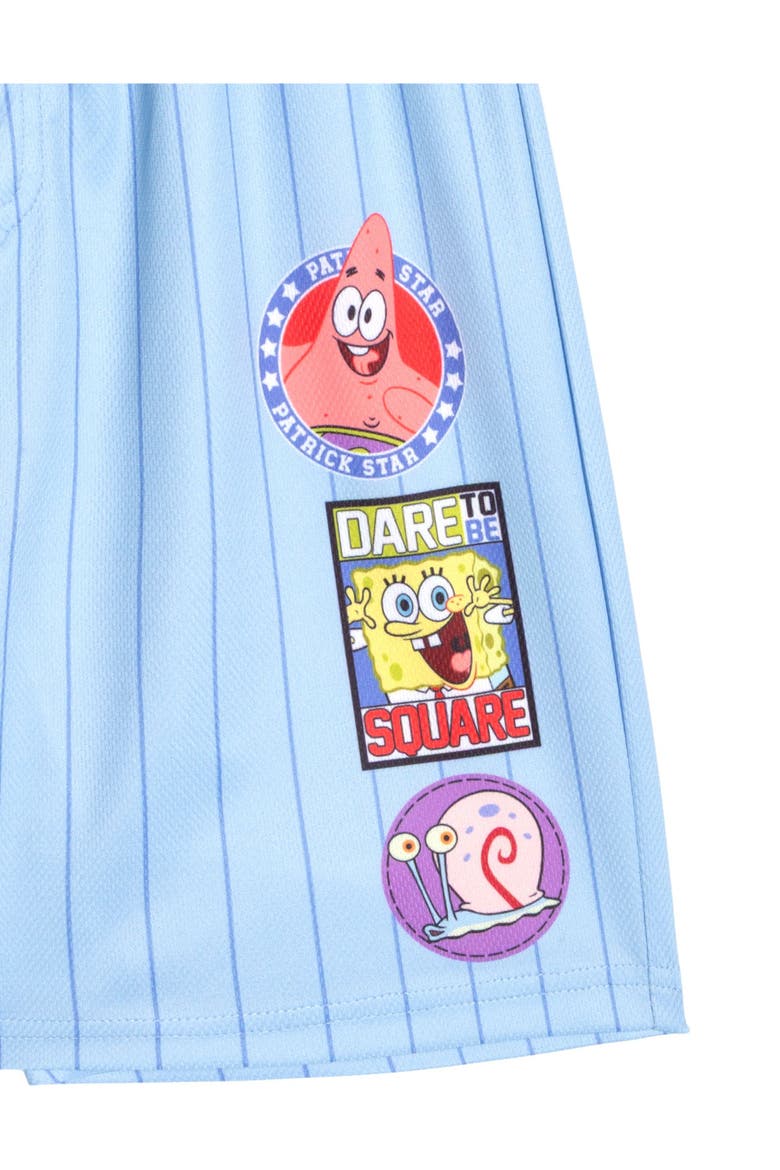 Basketball 2-Piece Tank and Shorts Set, Alternate, color, Spongebob Light Blue