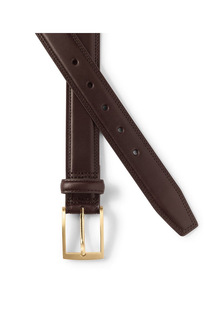 Glove Leather Belt, Alternate, color, Dark Brown