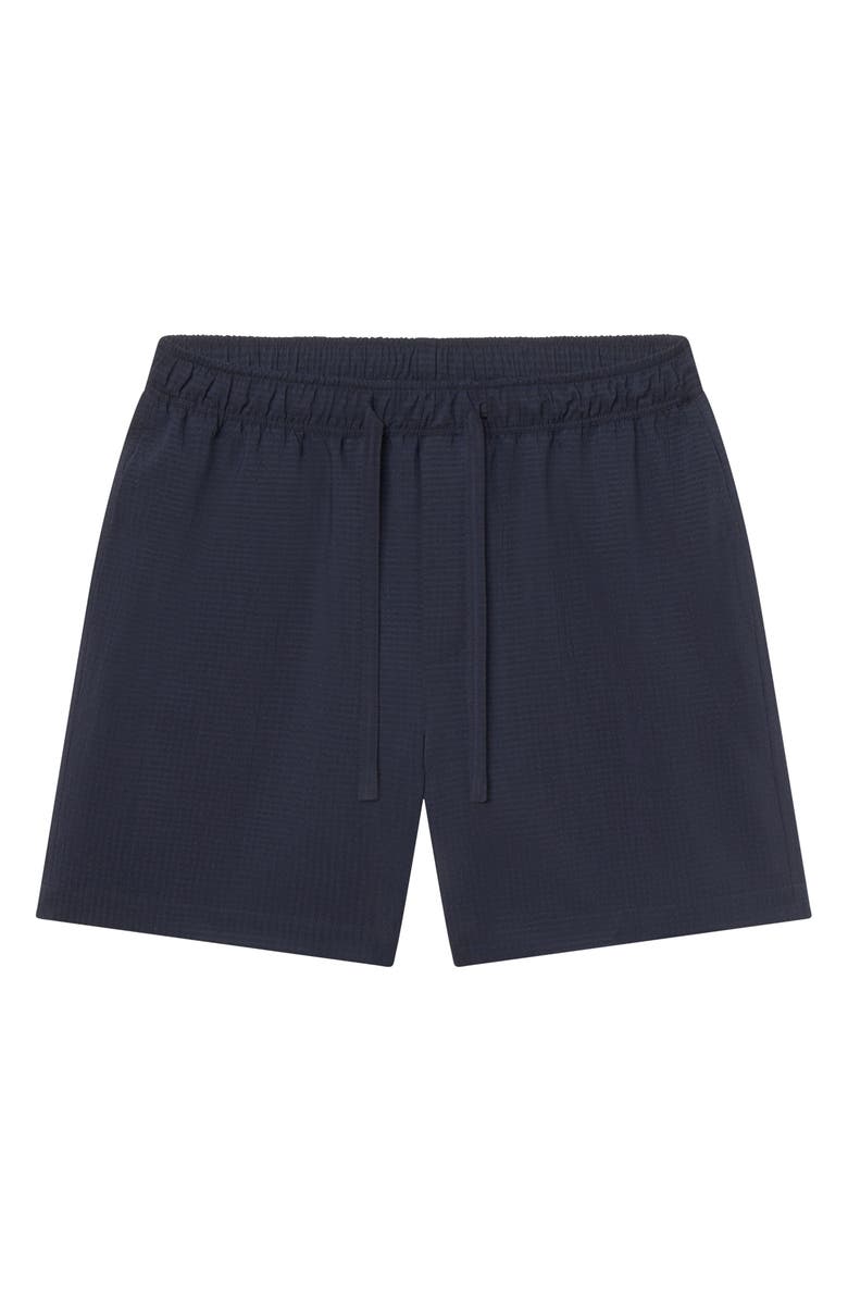 FRAME Seersucker Drawstring Shorts, Alternate, color,