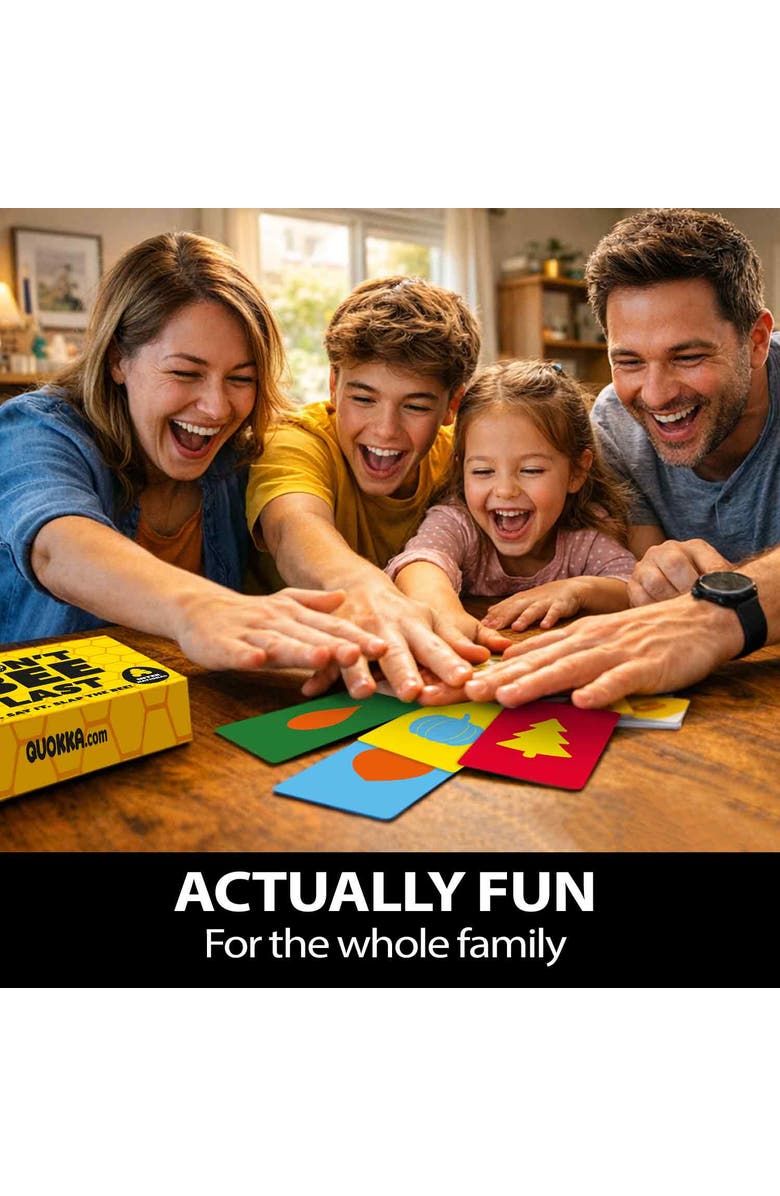 Quokka Dont Bee Last Card Game for Kids and Family - Fast-Paced Party Game, Alternate, color, Global 72