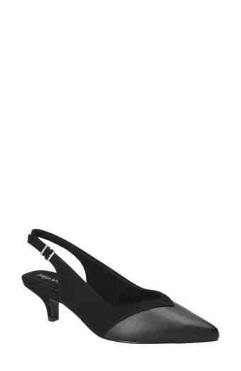 EASY STREET Vivid Kitten Heel Slingback Pump