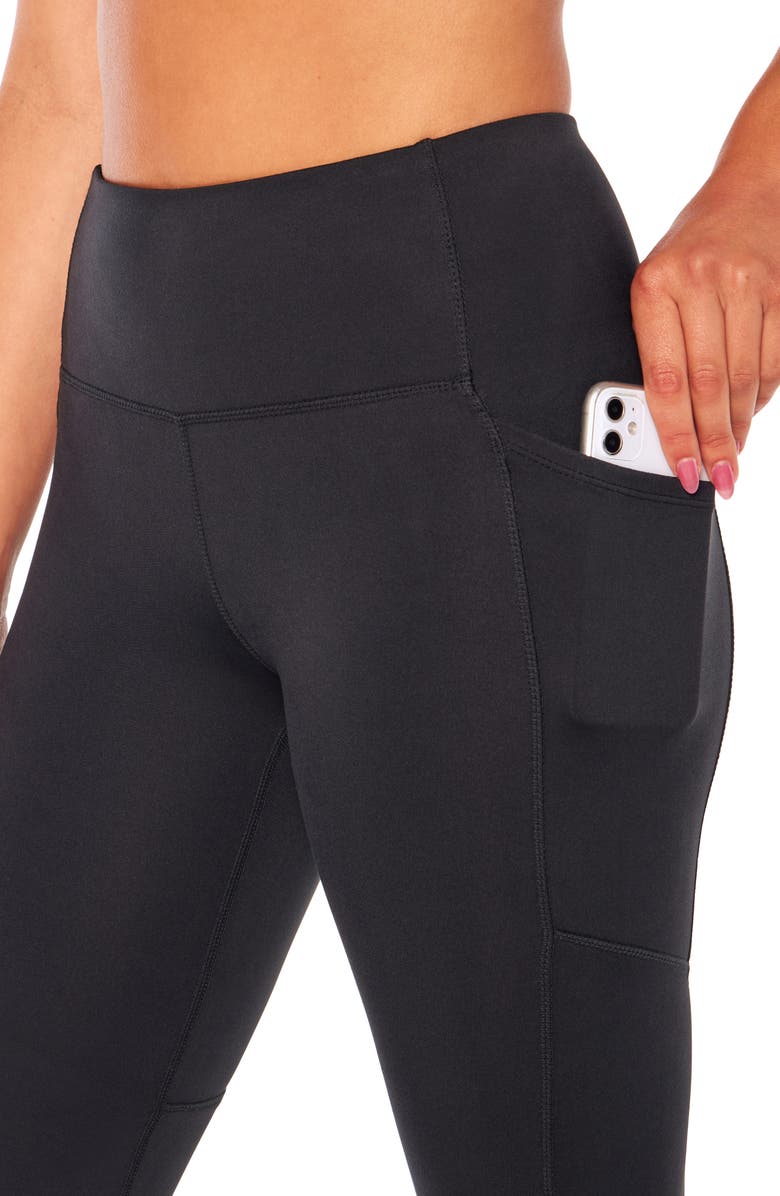 MARIKA Della Straight Leg Pants, Alternate, color, Black