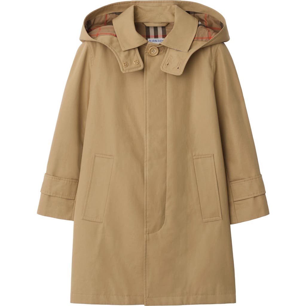 Burberry Childrens Nylon Cotton Car Coat