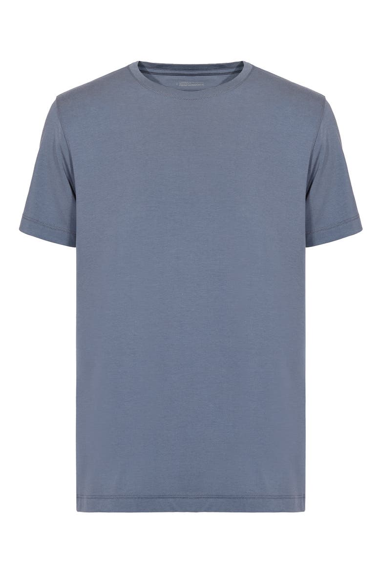 Peruvian Pima Cotton Tech T-Shirt, Alternate, color, Aluminum