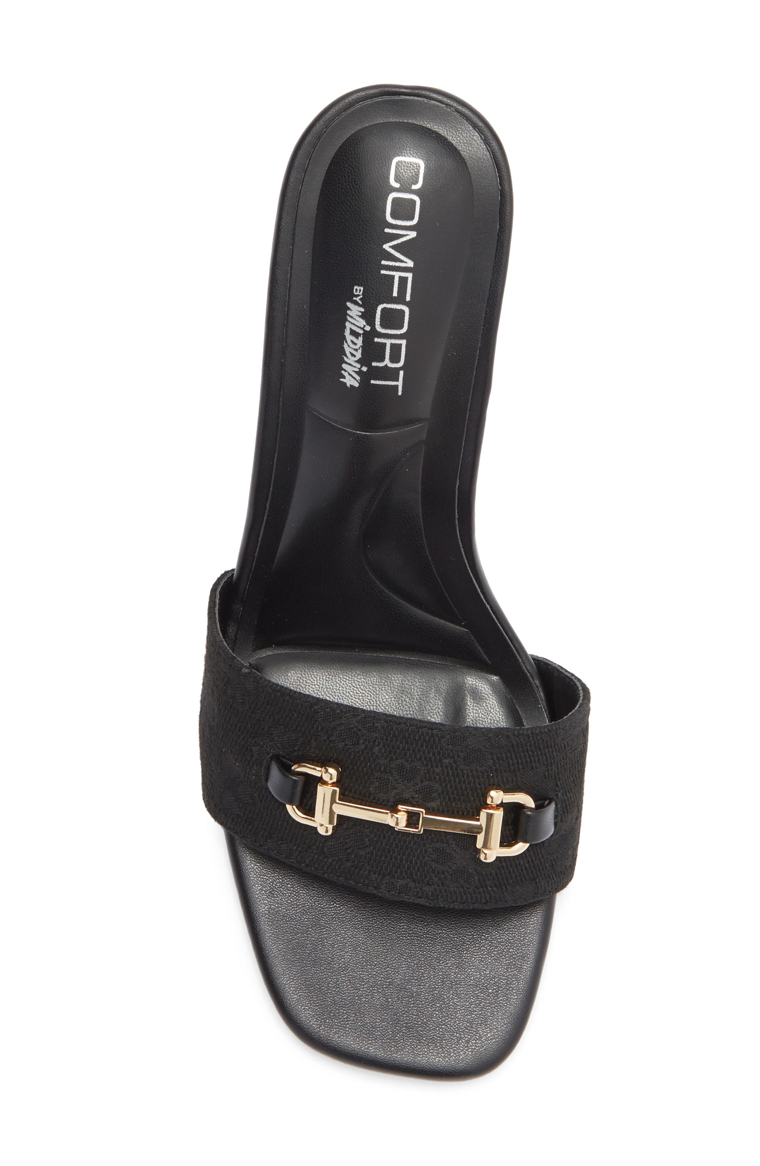 WILD DIVA LOUNGE Viera Block Heel Bit Sandal, Alternate, color, 