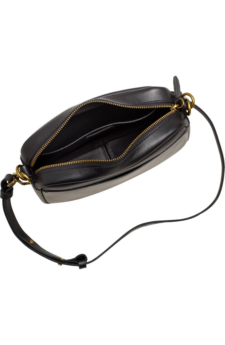 Madewell Medium The Carabiner Leather Crossbody Bag, Alternate, color,