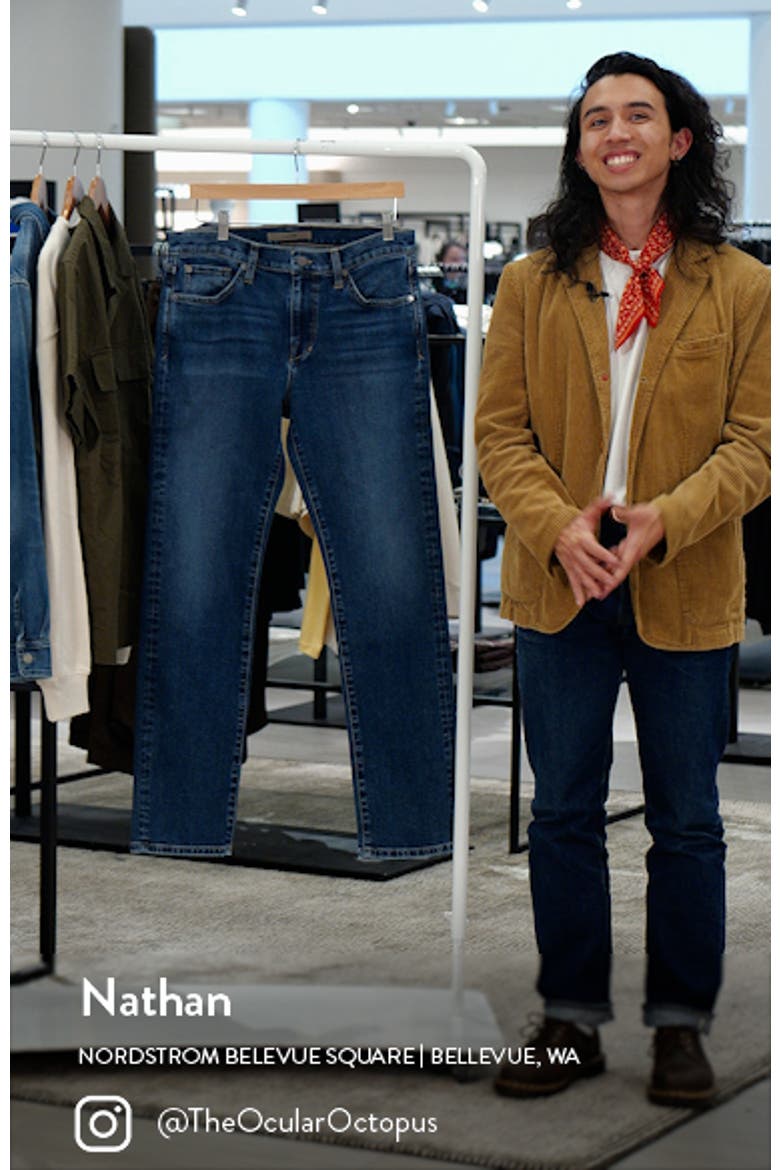 The Brixton Slim Straight Leg Stretch Jeans video