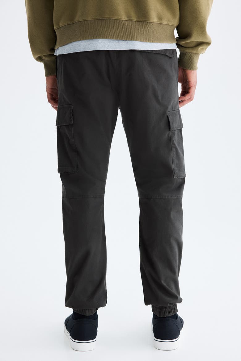 Slim-Fit Cargo Pants, Alternate, color, Dark gray