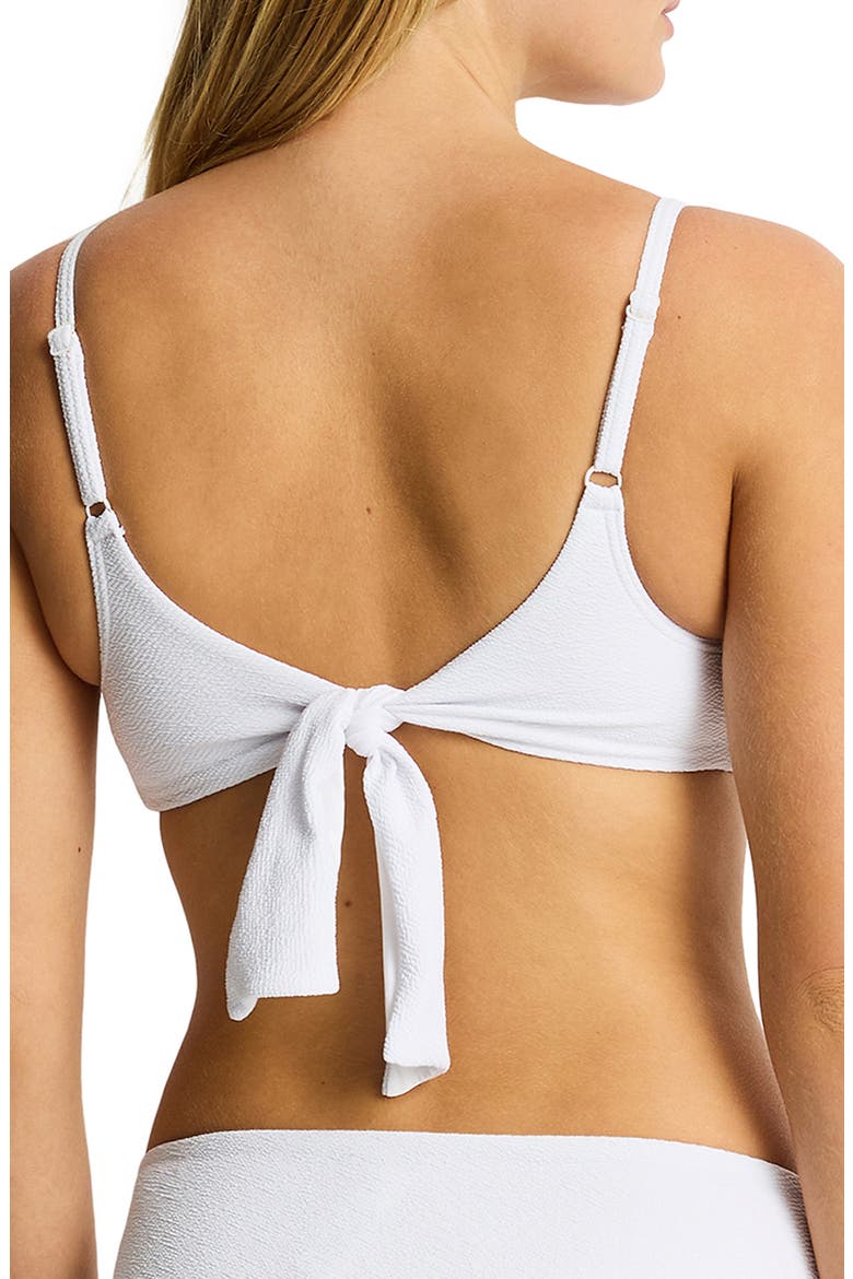 Ring Bikini Top, Alternate, color, WHITE