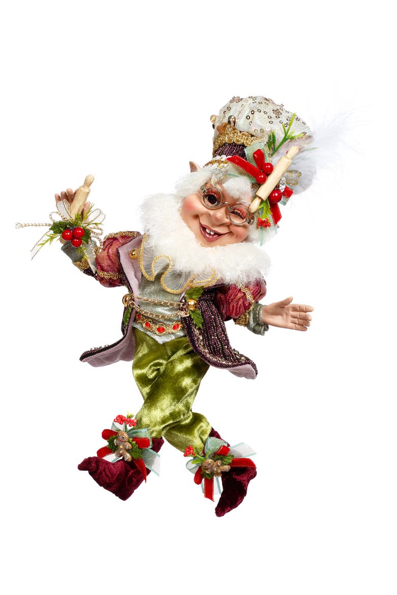 Confectioner Elf, Small, Main, color, Pear Green