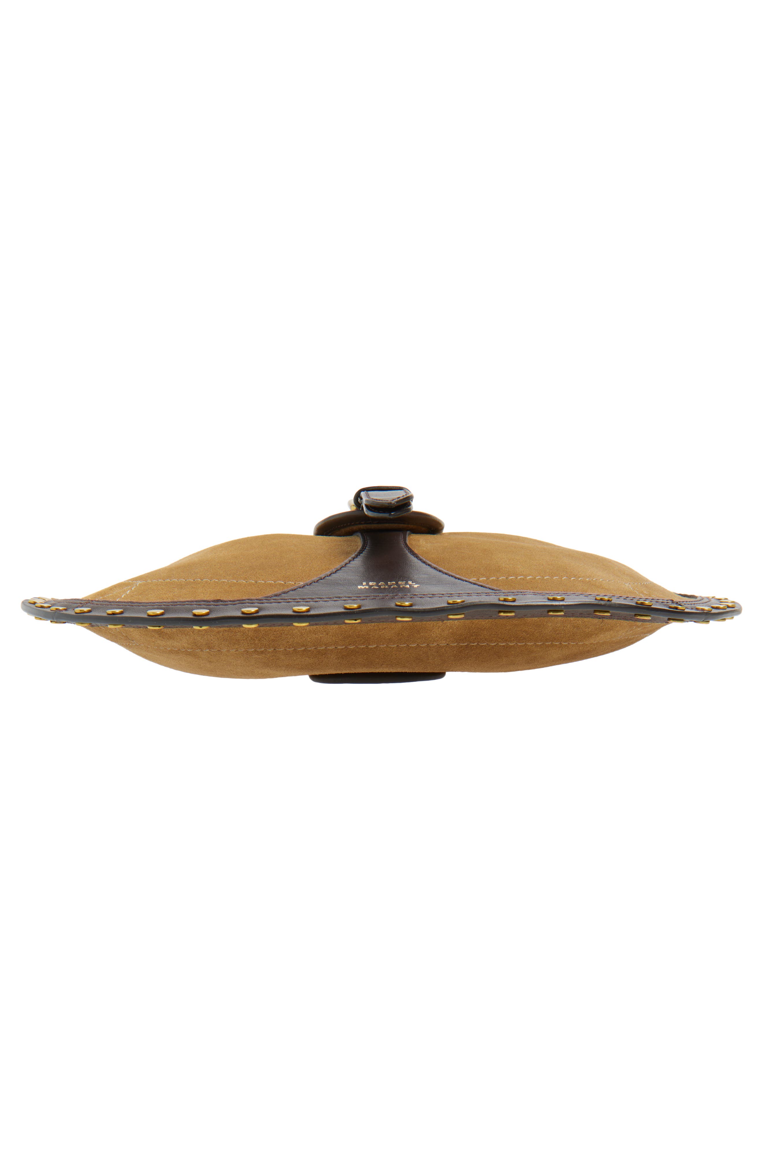 Isabel Marant Oskan Soft Zip Bag, Alternate, color, Taupe