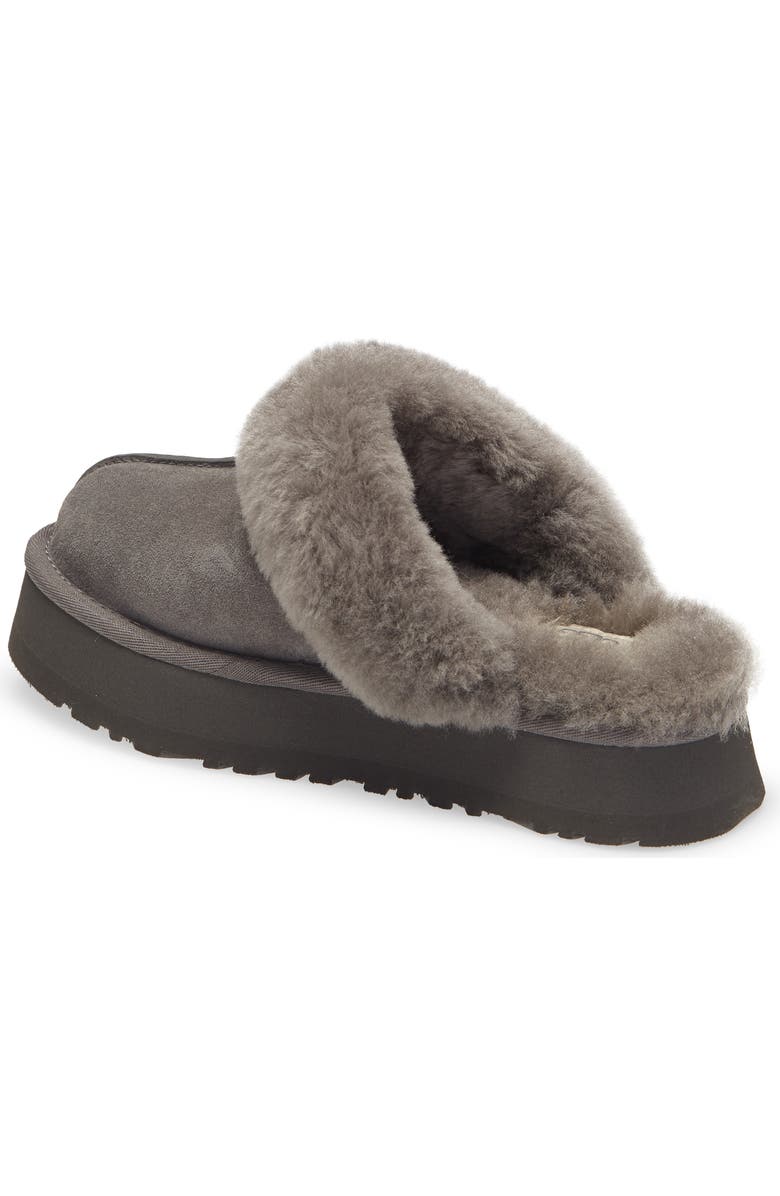 UGG<sup>®</sup> Disquette Slipper, Alternate, color, Charcoal