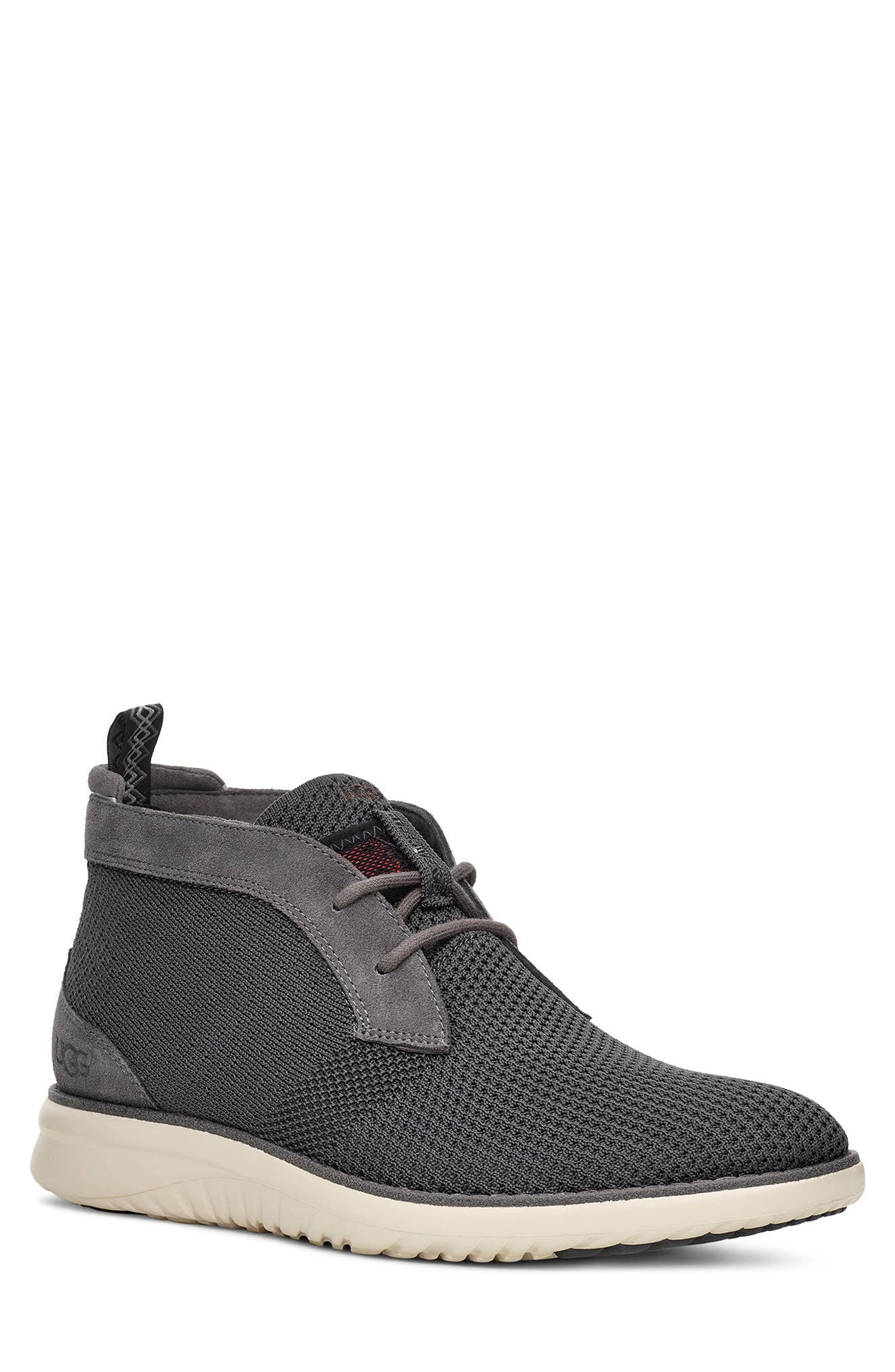 Union HyperWeave Chukka Sneaker, Main, color, DARK GREY