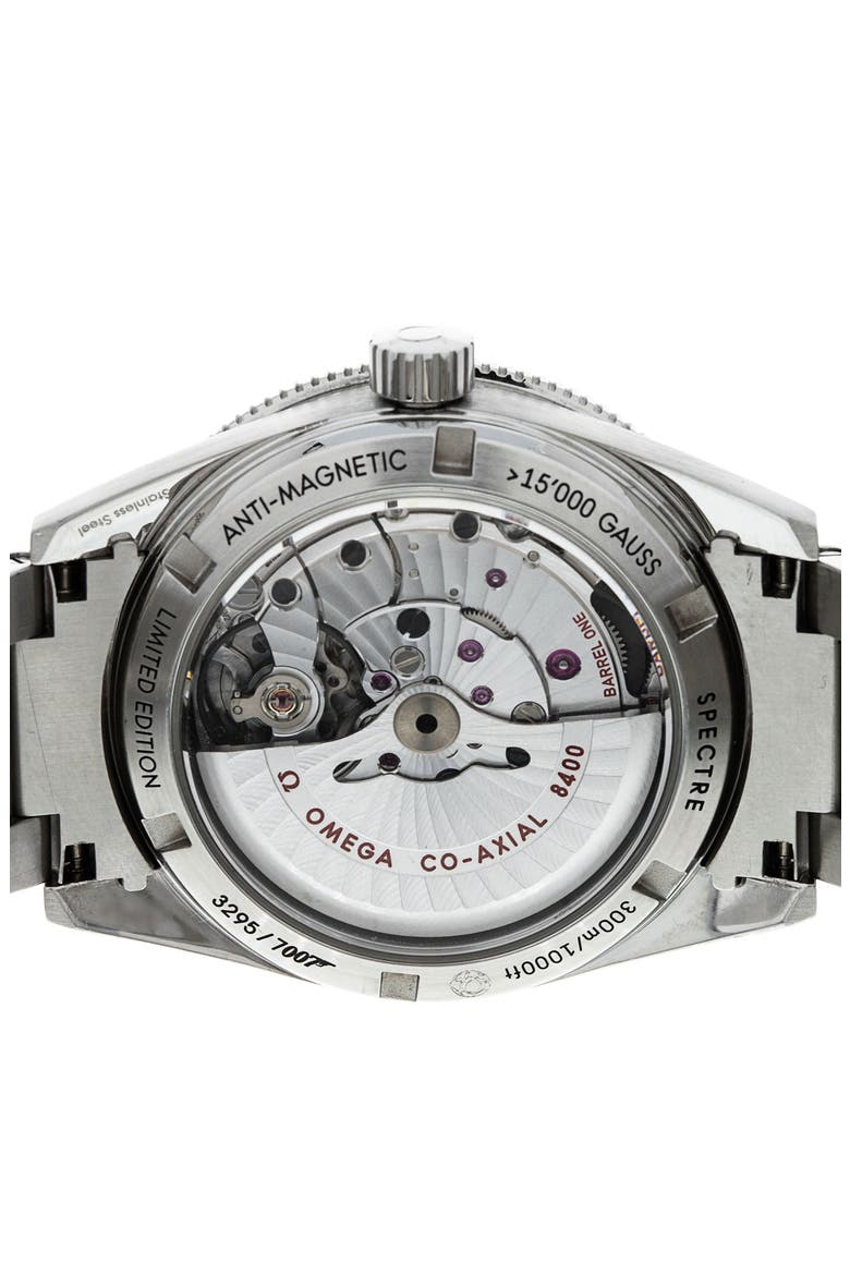 Omega Preowned 2015 Seamaster 300-Meter 233.32.41.21.01.001 Bracelet Watch, 41mm, Alternate, color, BLACK