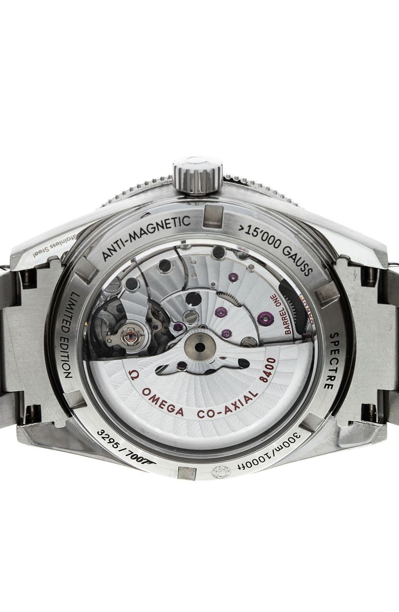 Watchfinder & Co. Omega Preowned 2015 Seamaster 300-Meter 233.32.41.21.01.001 Bracelet Watch, 41mm, Alternate, color, Black