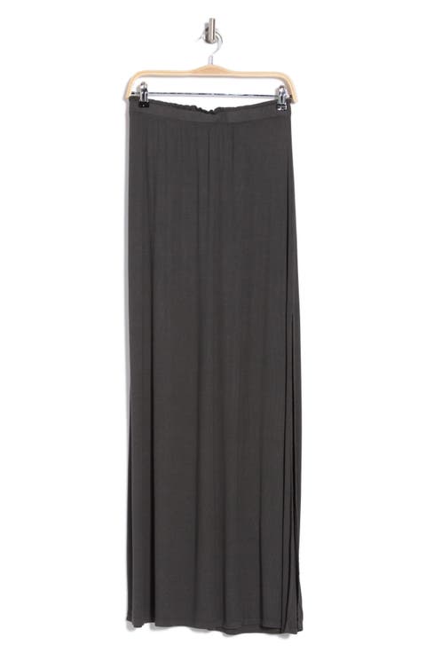 Slit Maxi Skirt