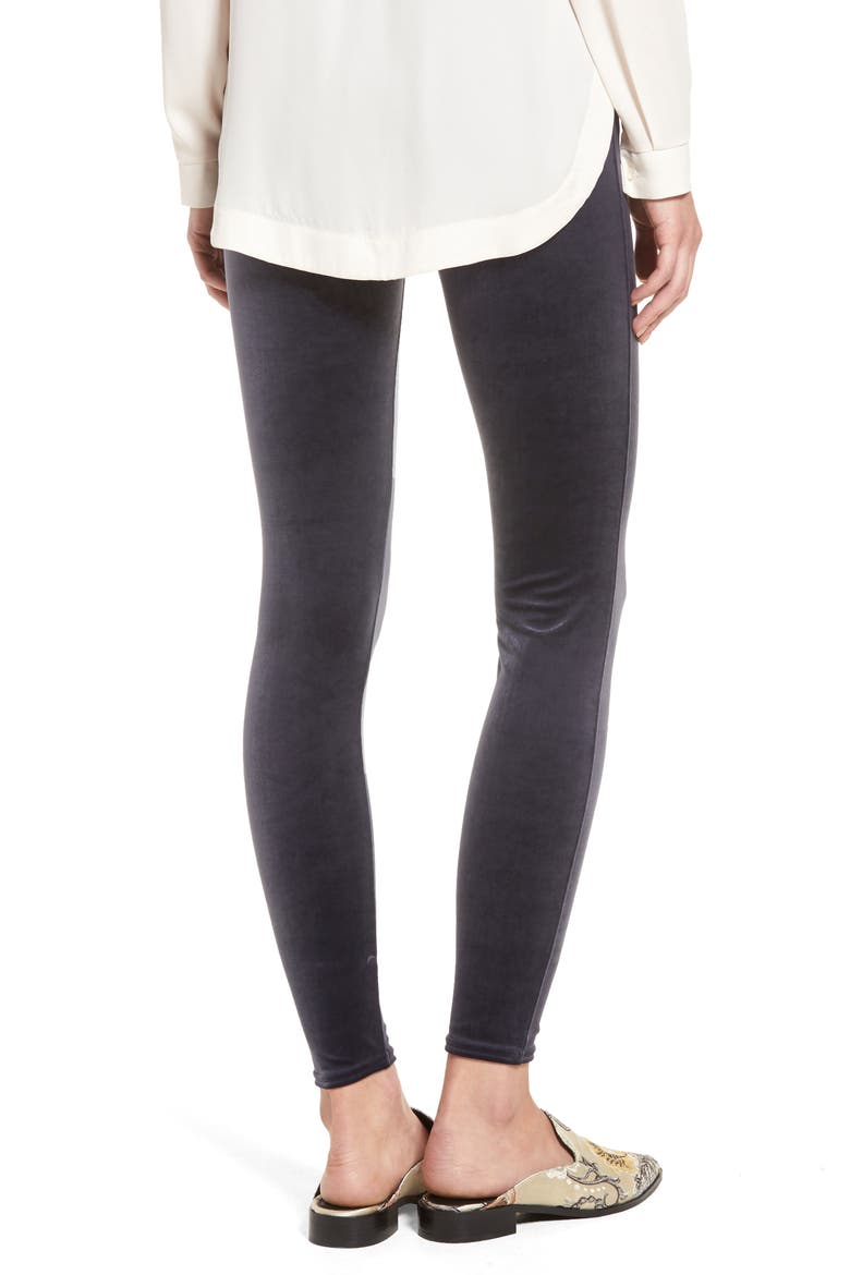 Velvet Leggings, Alternate, color, MOONSHADOW