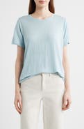 Eileen Fisher Organic Linen Crewneck T-Shirt