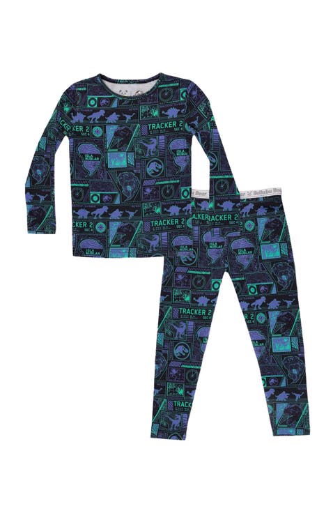 Kids' Jurassic Park Tracker Set of 2 Piece Pajamas