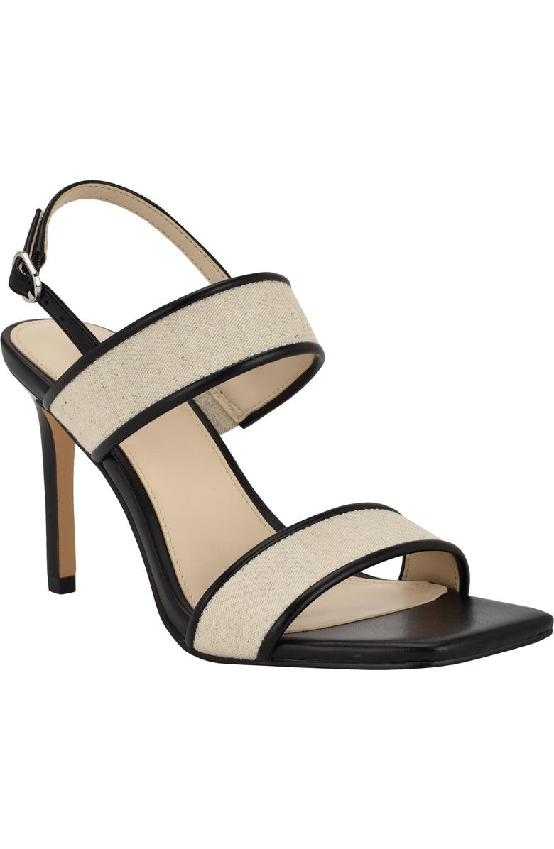 Calvin Klein Amour Slingback Sandal, Main, color, Medium Natural
