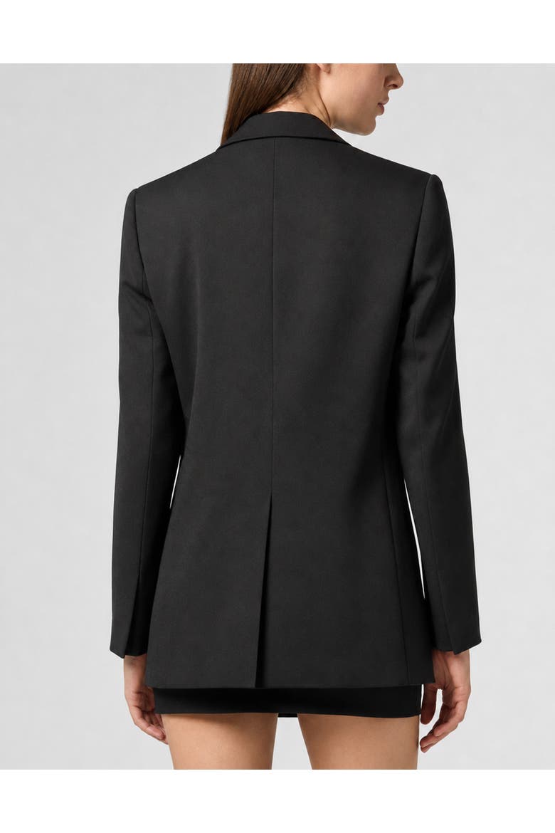 Single Breasted Fit Blazer Crystal Strass Women, Alternate, color, black
