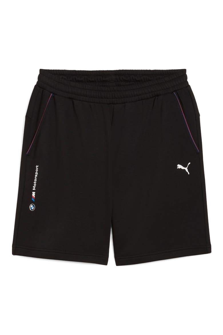 BMW M Motorsport Essential Shorts, Alternate, color, PUMA BLACK