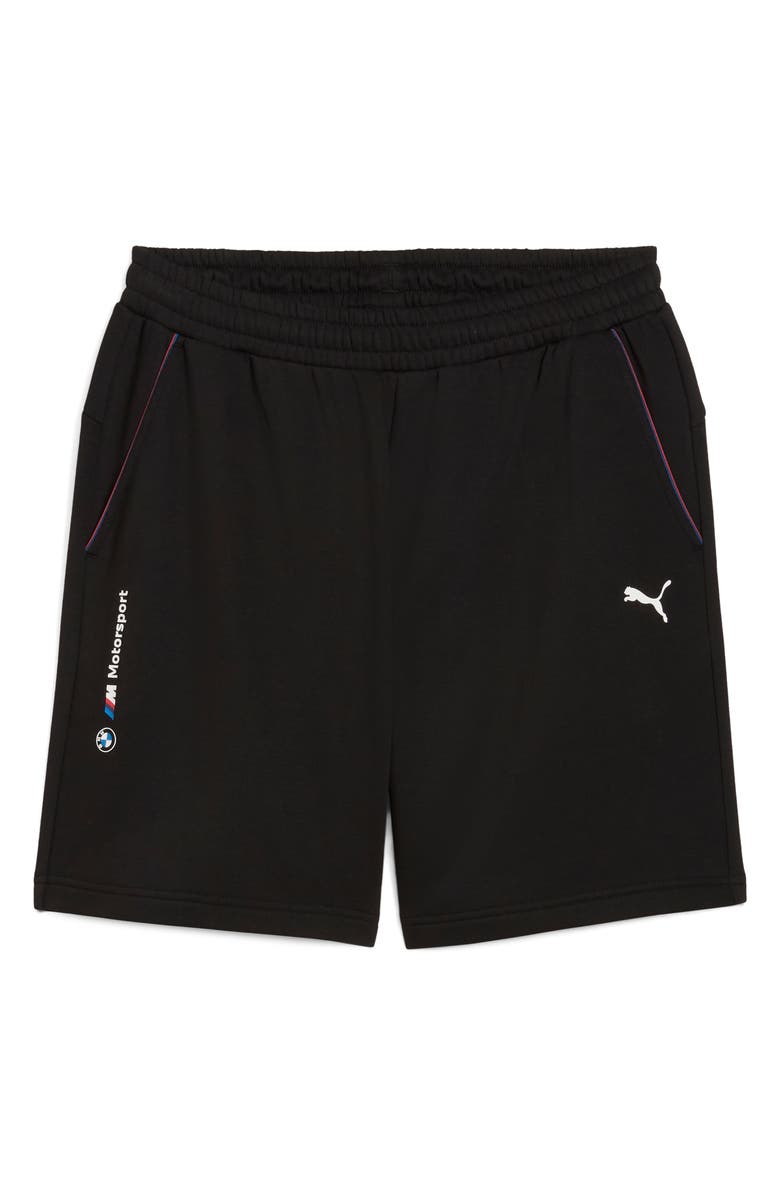 PUMA BMW M Motorsport Essential Shorts, Alternate, color, Puma Black