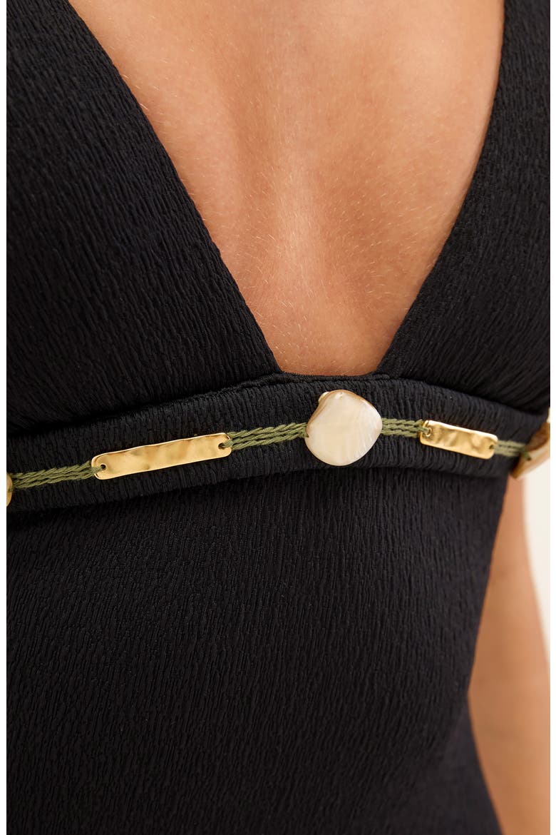 Edith One-Piece Swimsuit, Alternate, color, BLACK