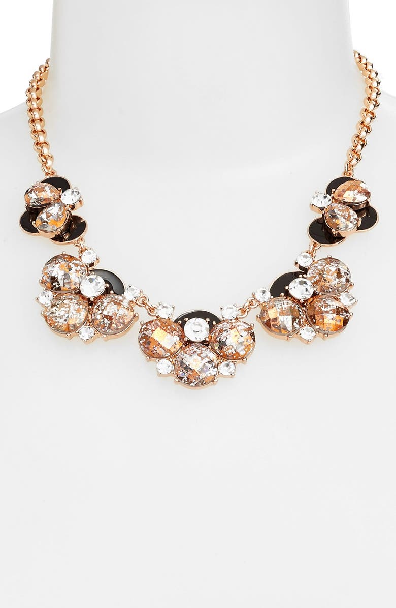 Kate Spade New York 'fame & flowers' necklace, Alternate, color, 