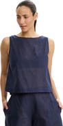 Profile by Gottex Tutti Frutti Linen High Neck Top Cover-Up