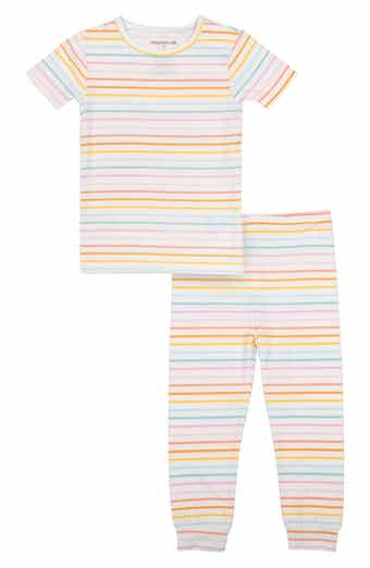 Kids' Stripe Magnetic Two-Piece Pajamas