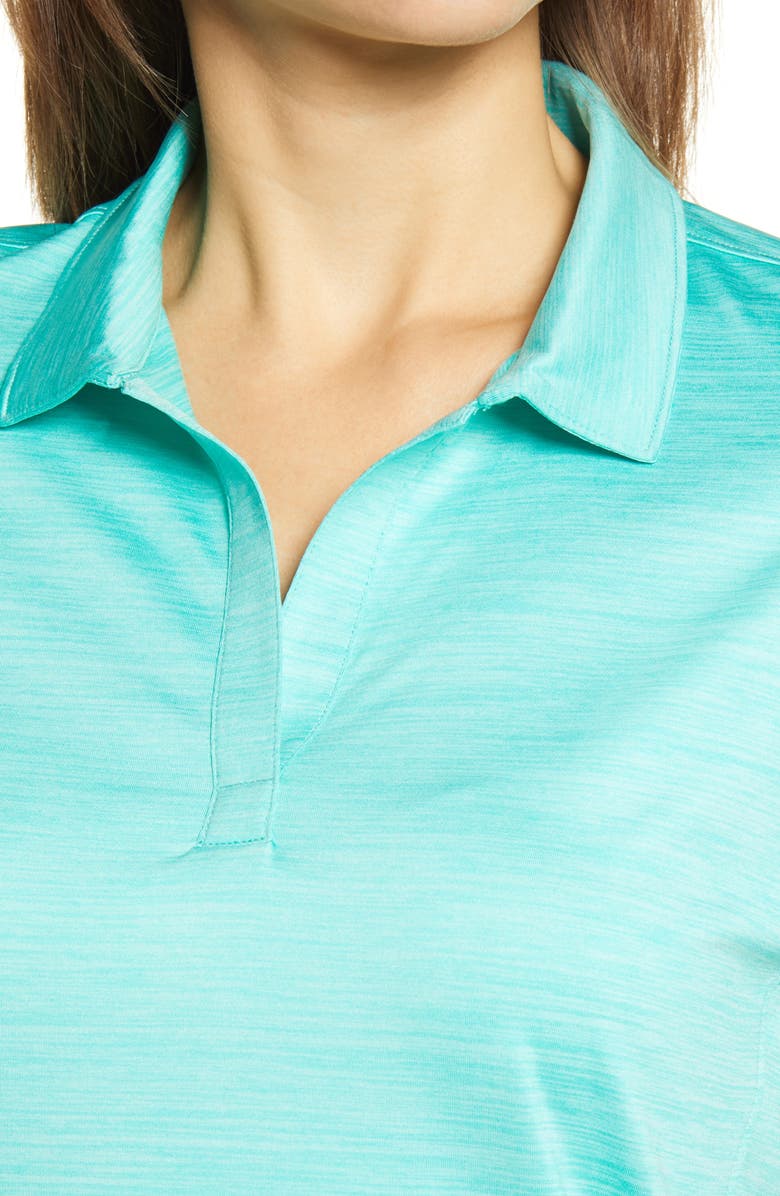 Tommy Bahama Delray IslandZone<sup>®</sup> Short Sleeve Polo, Alternate, color, Aqua Aloha