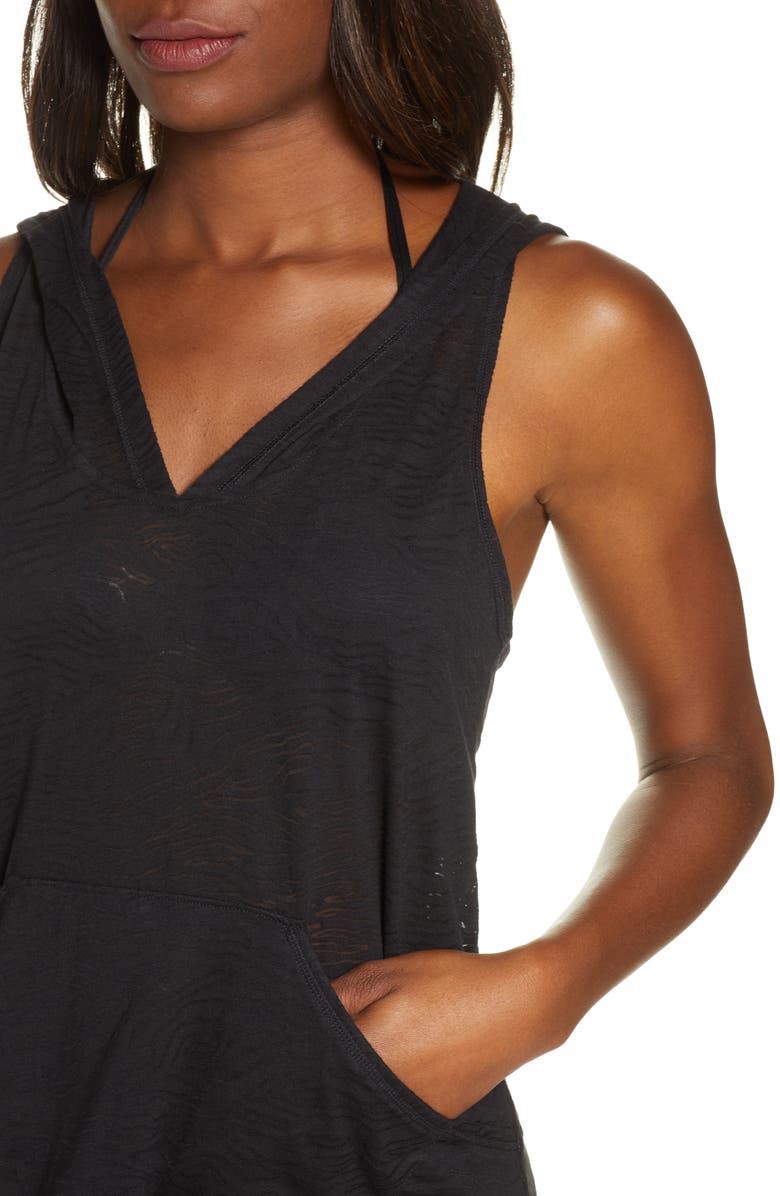 Nike Essential Hooded Cover-Up Dress, Alternate, color, 