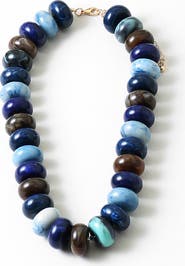 Erin McDermott Jewelry Blue Note Beaded Necklace
