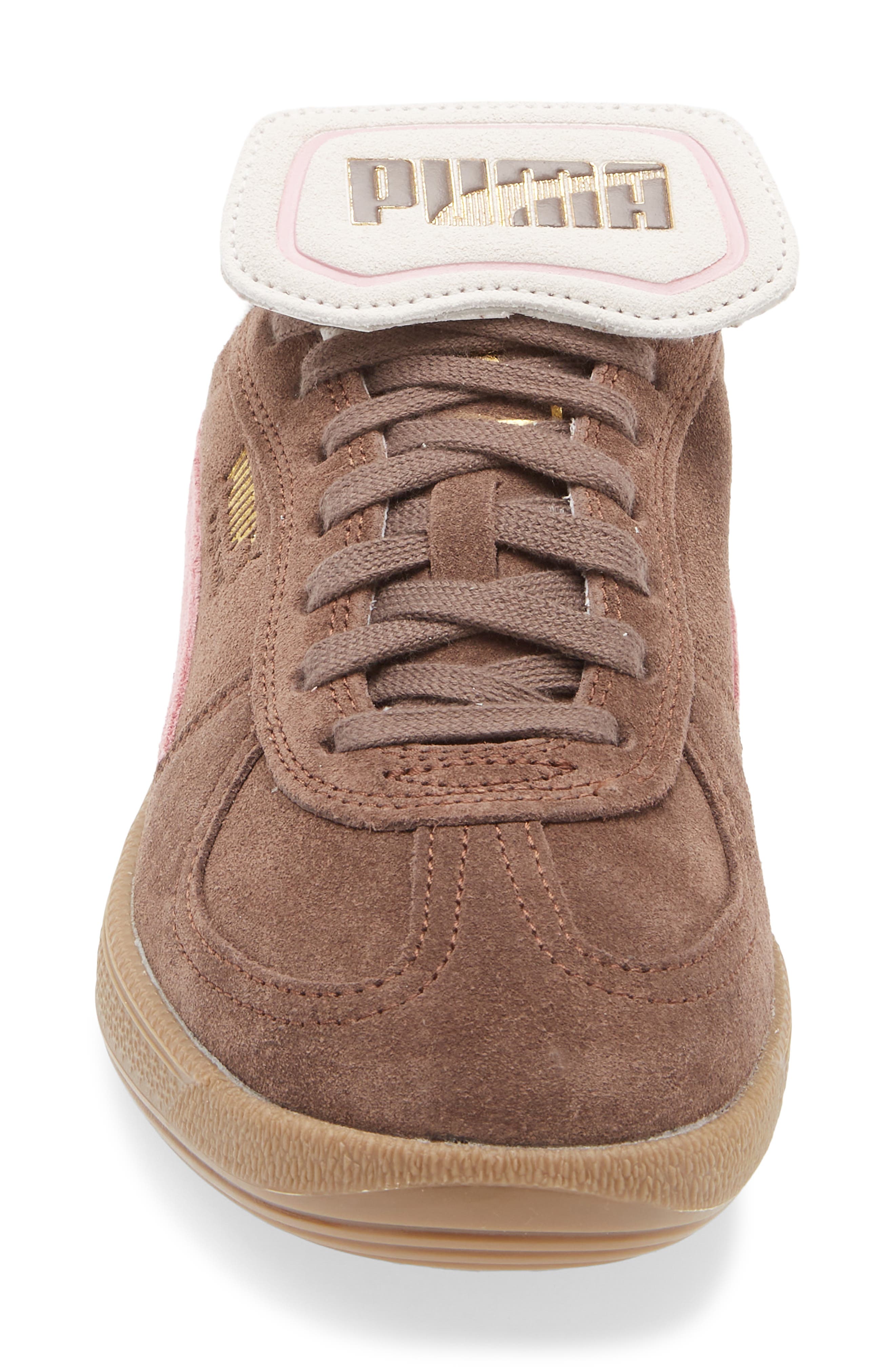 PUMA Palermo Premium Sneaker, Alternate, color, Flat Bronze/ Poised Pink