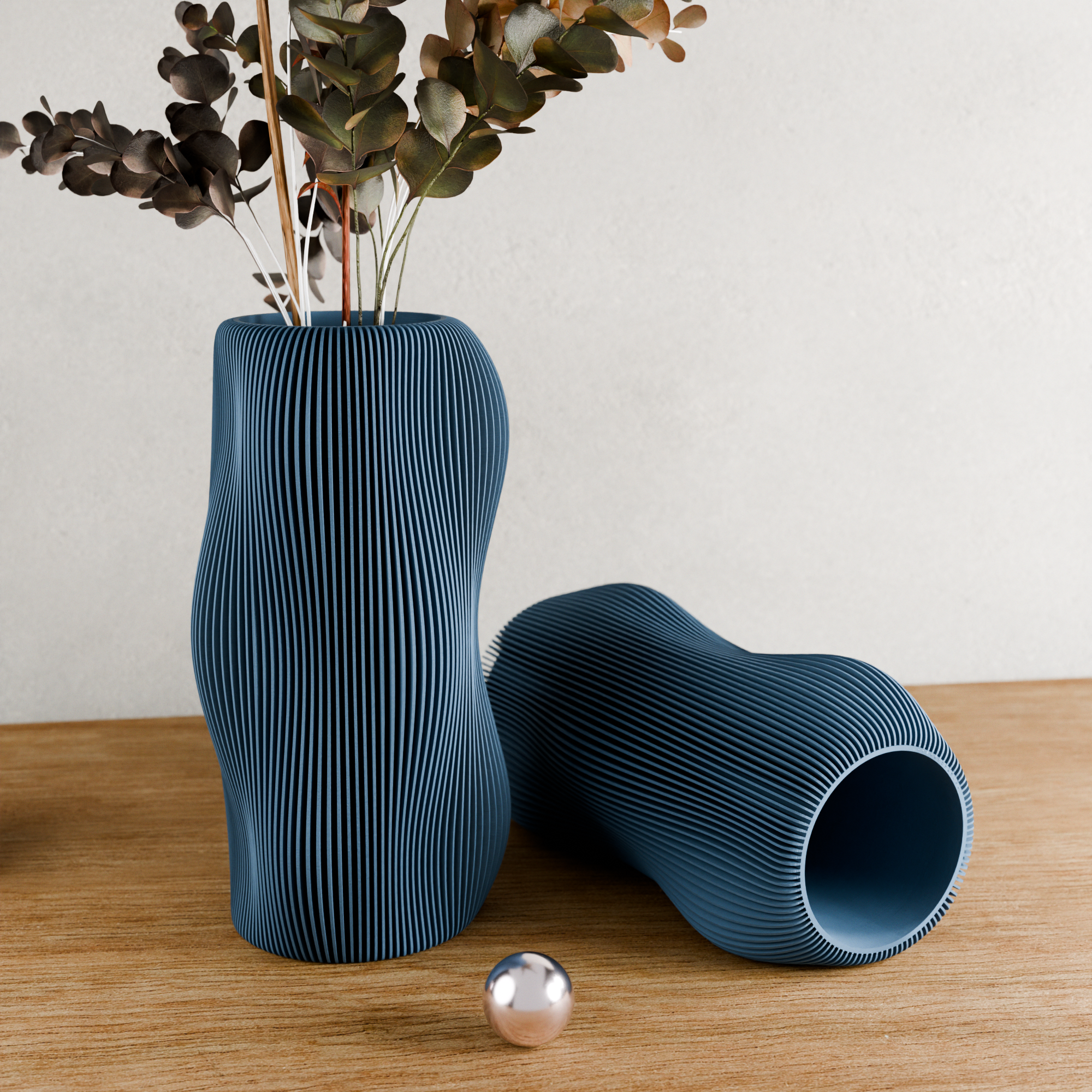 Muted Blue - 9.4"
