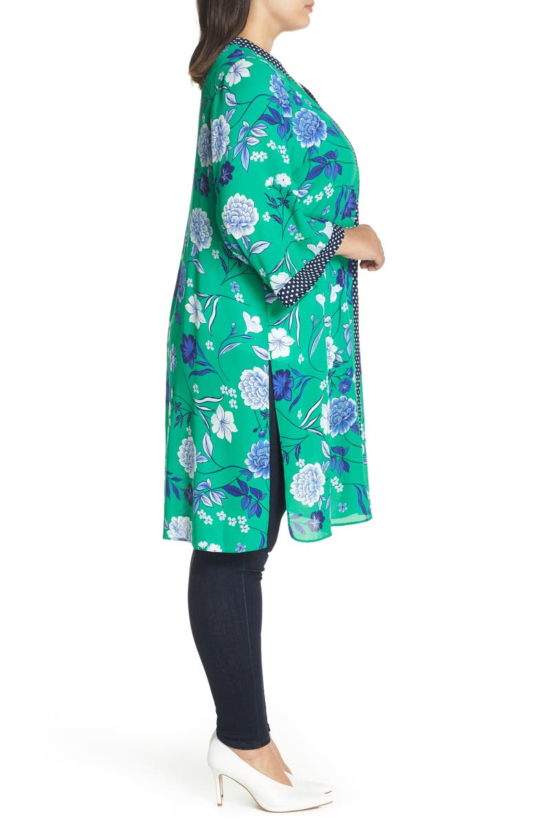 Evans Pattern Mix Kimono, Alternate, color, 