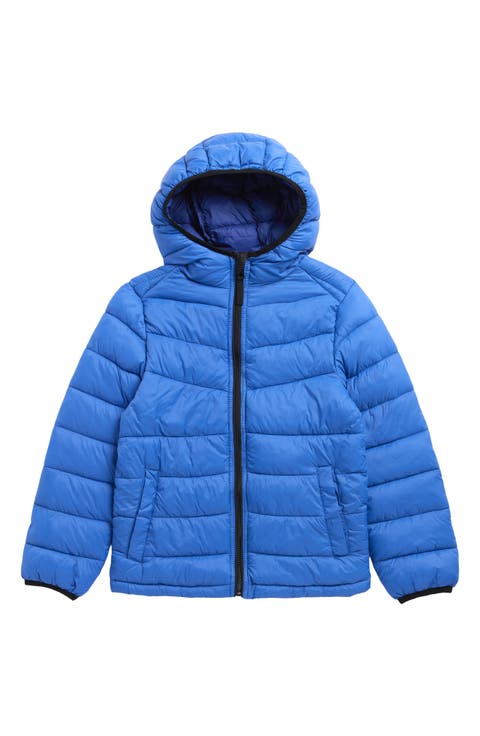 Kids' Nylon Packable Puffer Jacket (Big Kid)