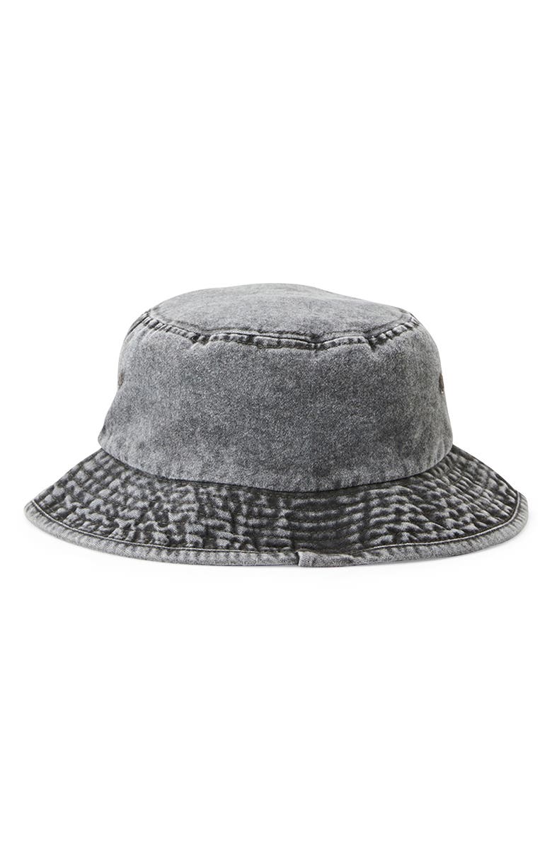 Rip Curl Slant Denim Bucket Hat, Alternate, color,