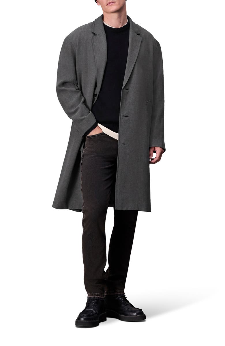 rag & bone Lance Wool & Linen Coat, Alternate, color, 