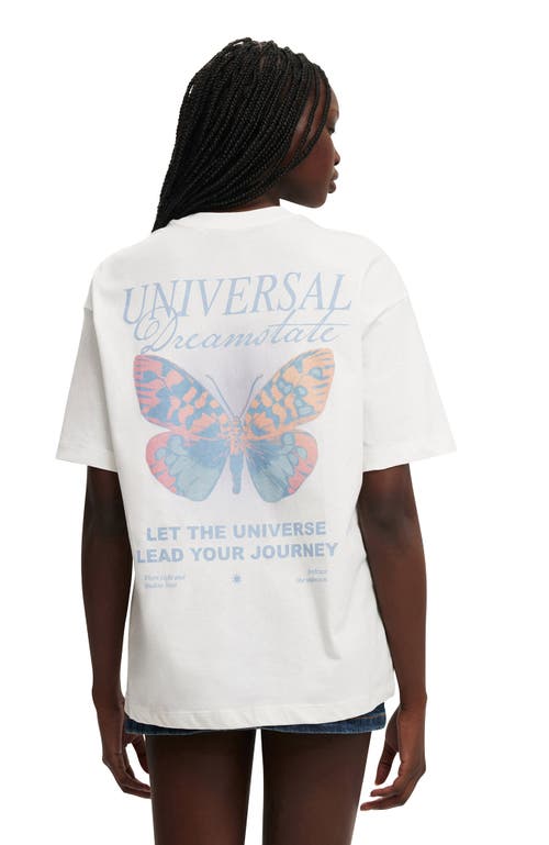 Cotton On The Boxy Graphic Tee In White