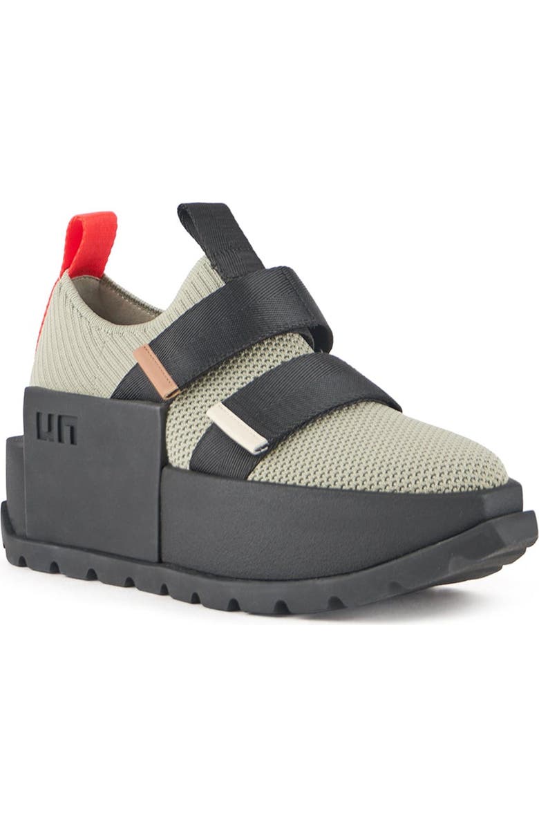 United Nude Roko Run Platform Sneaker, Alternate, color, Sustained Grey