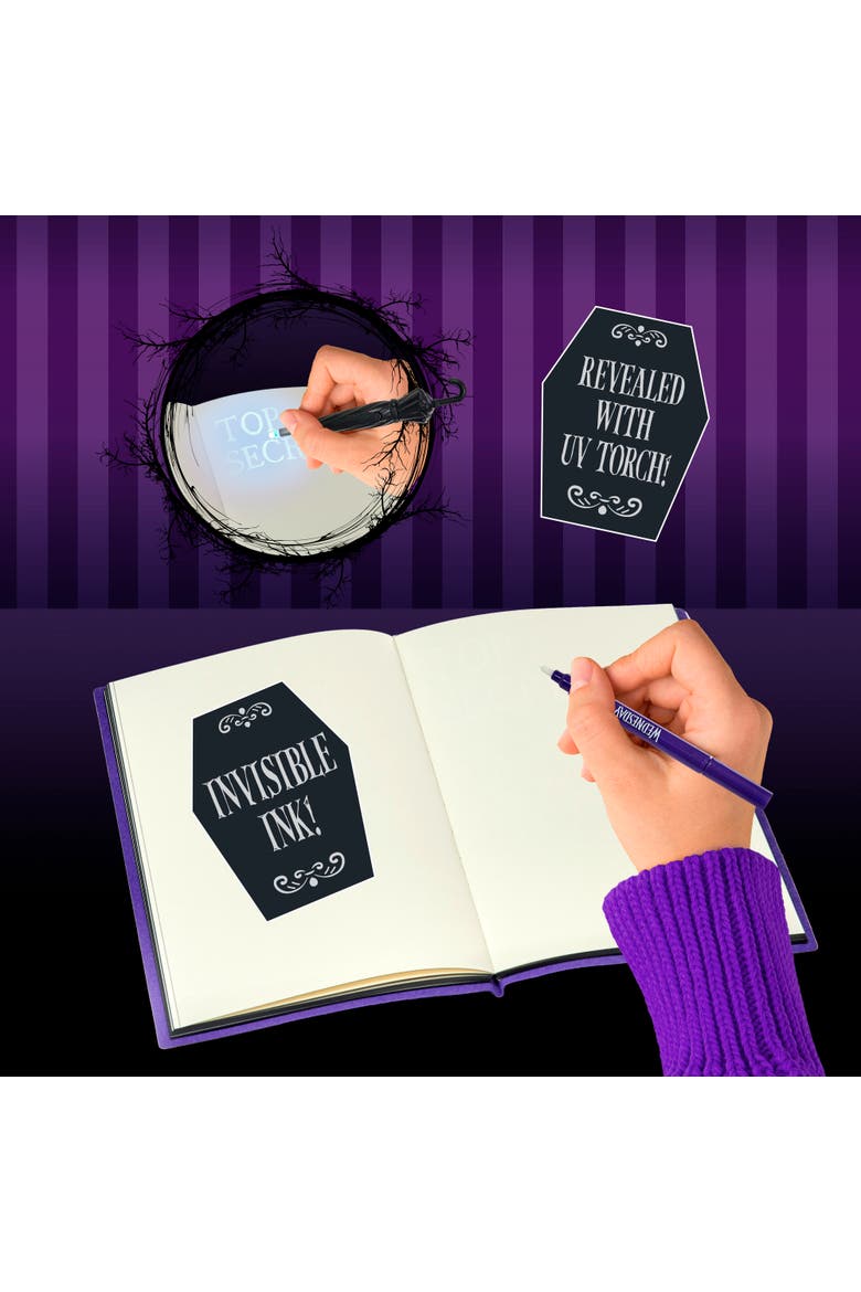 Wednesday Secret Reveal Journal Set, Purple Notebook, Kids 8+, Alternate, color, Purple