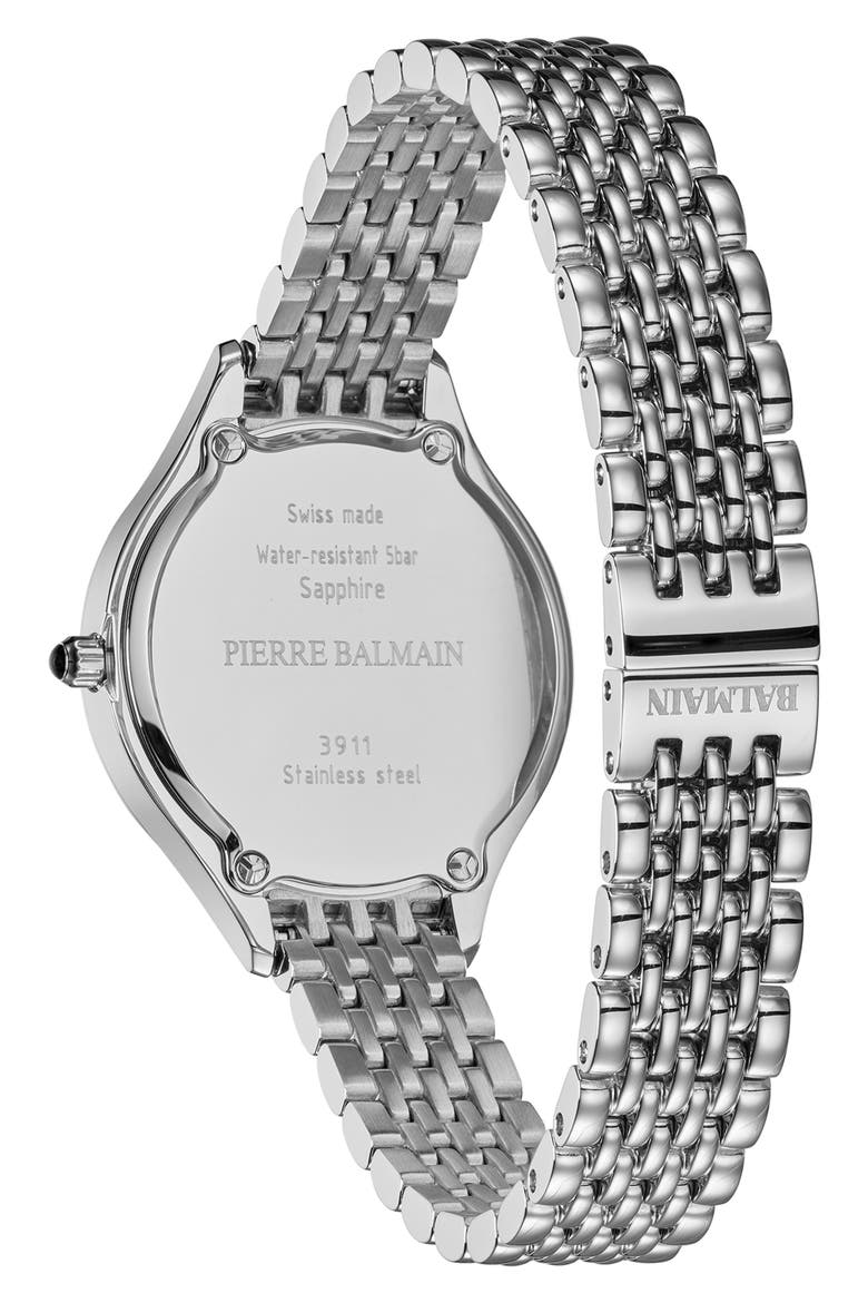 Beleganza Bracelet Watch, 32mm, Alternate, color, BLUE STAINLESS STEEL