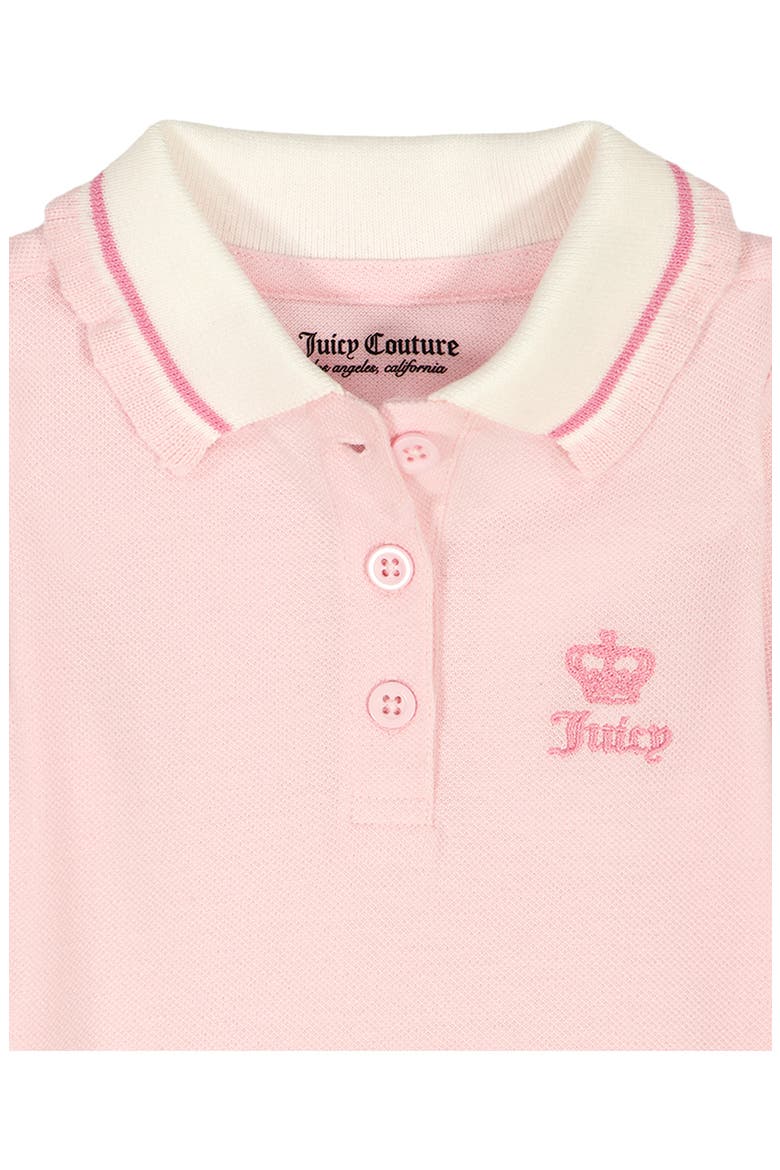 3-Pack Juicy Logo Bodysuits Set, Alternate, color, PINK