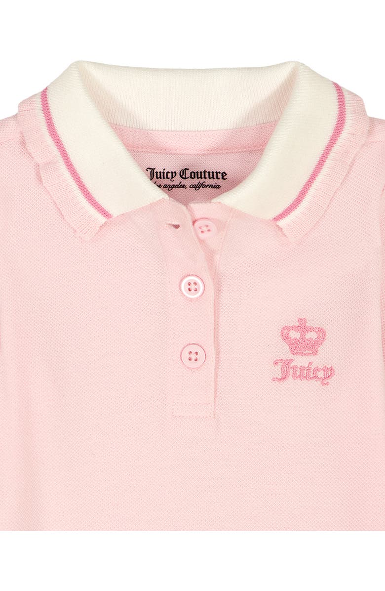 Juicy Couture 3-Pack of Bodysuits, Alternate, color, Pink