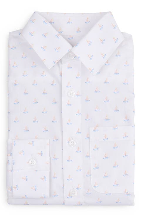 Kids' The Standard Print Cotton Button-Up Shirt (Toddler & Little Kid)