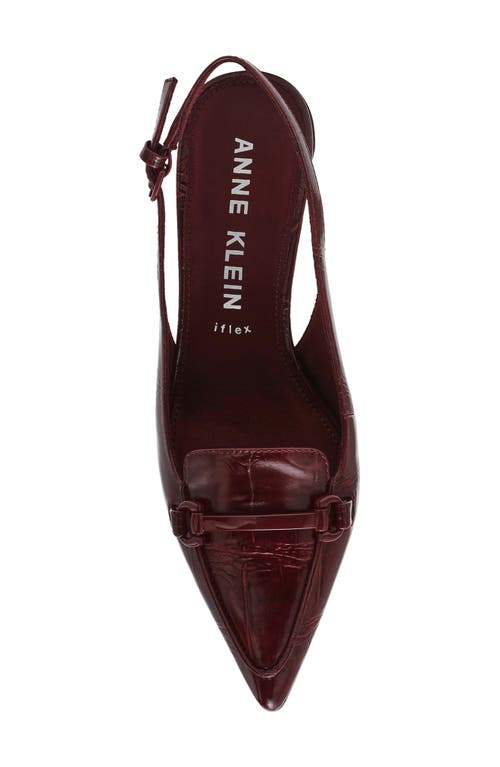 Anne Klein Royce Slingback Pointed Toe Pump